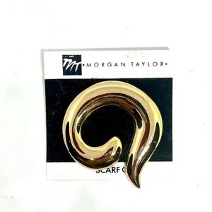 Vintage 80s Scarf Clip